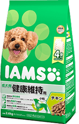 アイムス ドッグフード成犬用 健康維持用 チキン小粒” width=