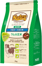ニュートロ ナチュラル チョイス 中型犬～大型犬用 成犬用 ラム＆玄米” width=